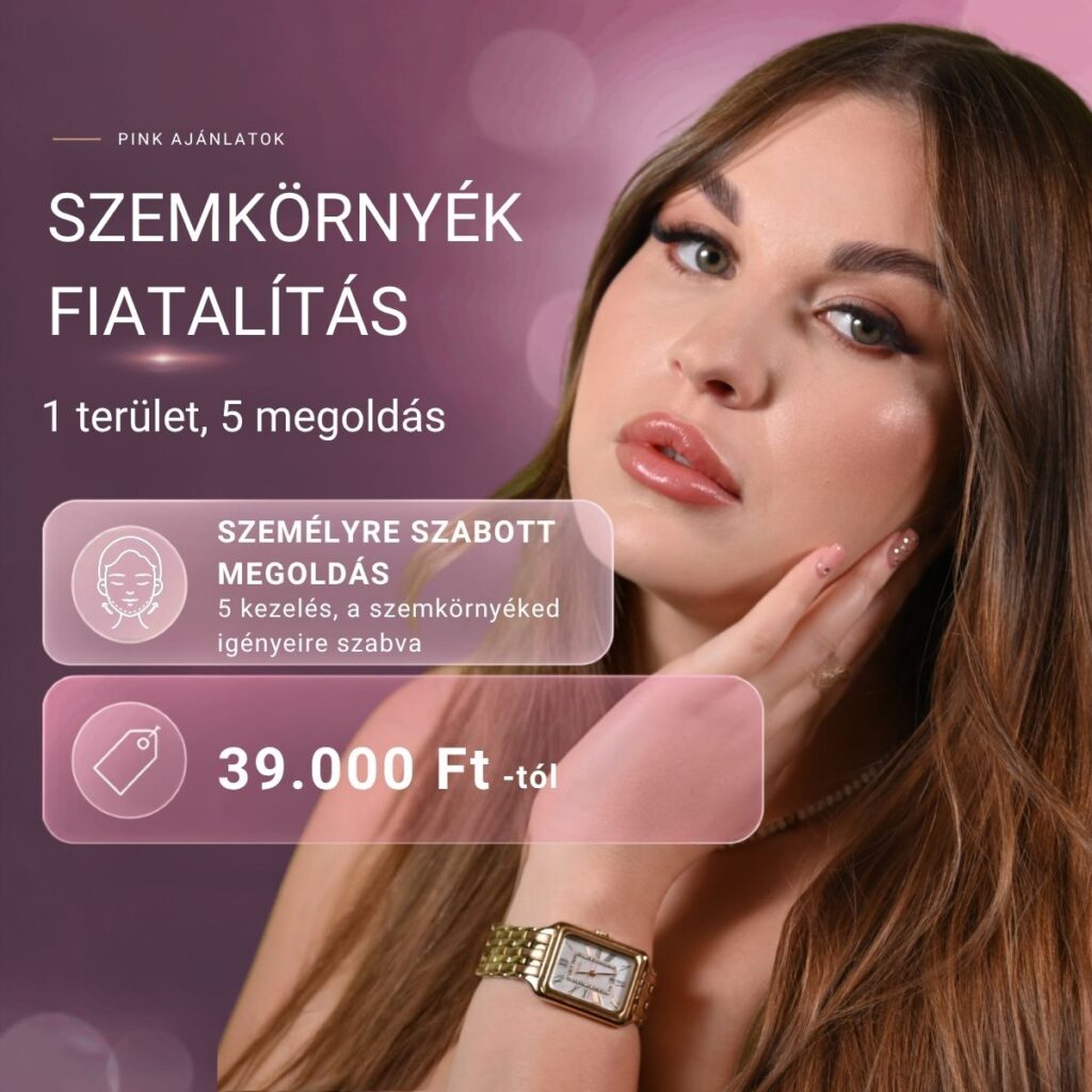 Szemkörnyék fiatalítás